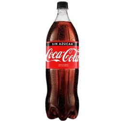 COCA COLA SIN AZUCAR DESCARTABLE 1,5L